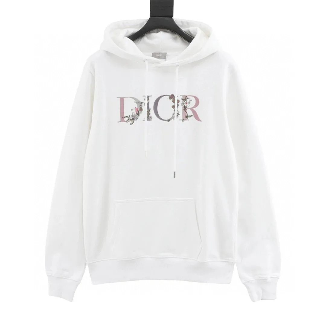 Dior Floral Embroidered Hoodie — Photo 10