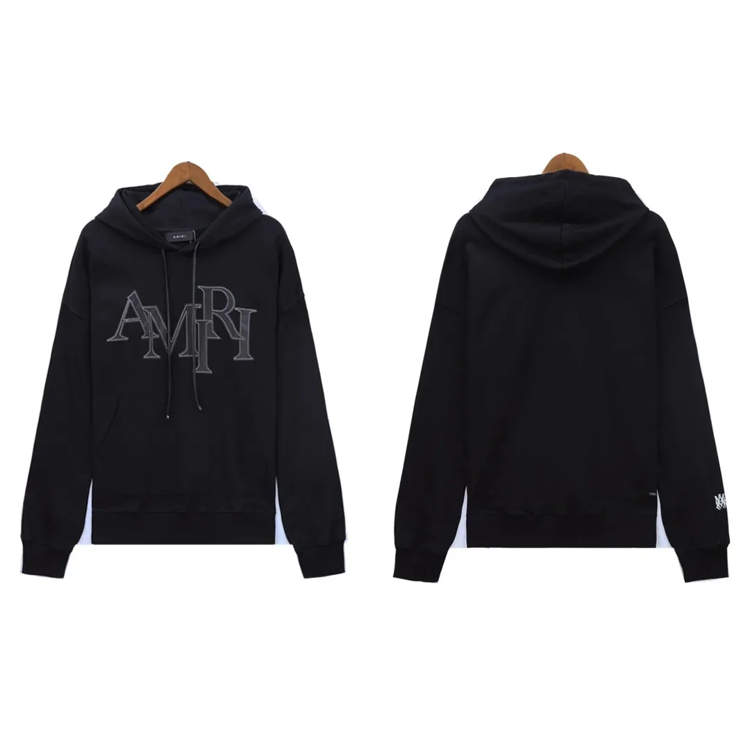 Letter Embroidered Hooded Sweatshirt — photo 11