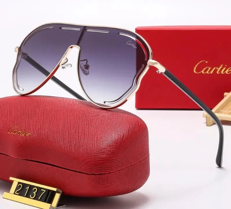 Cartier Rimless Wood Temple Sunglasses — QC