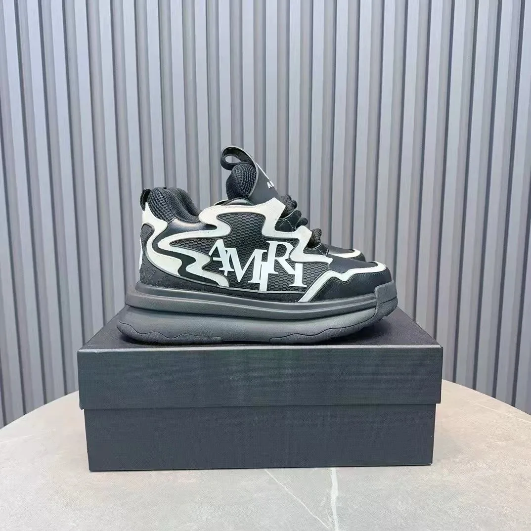 Alexander McQueen Oversized Sneaker Green White Bone-Sole Sneakers