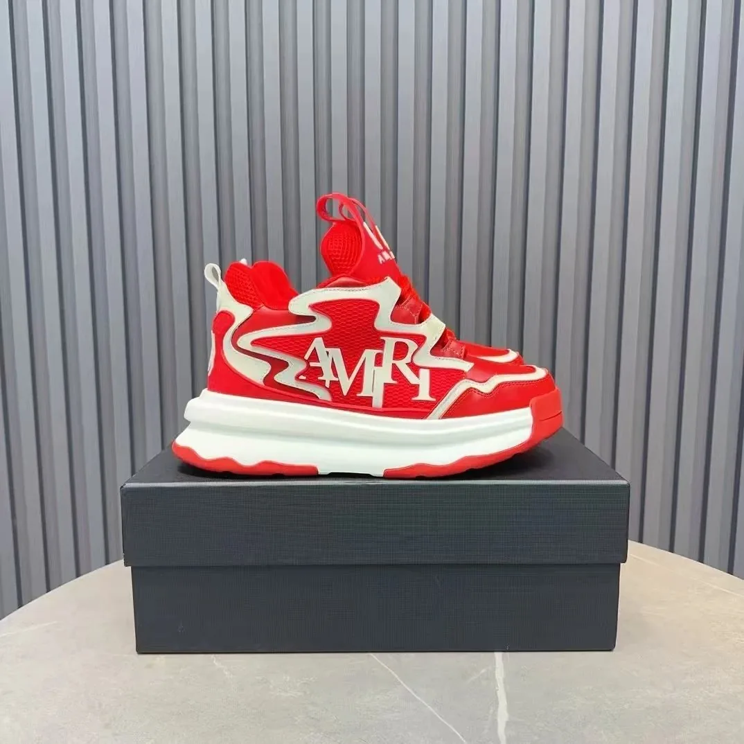 Alexander McQueen Oversized Sneaker Green White Bone-Sole Sneakers — QC