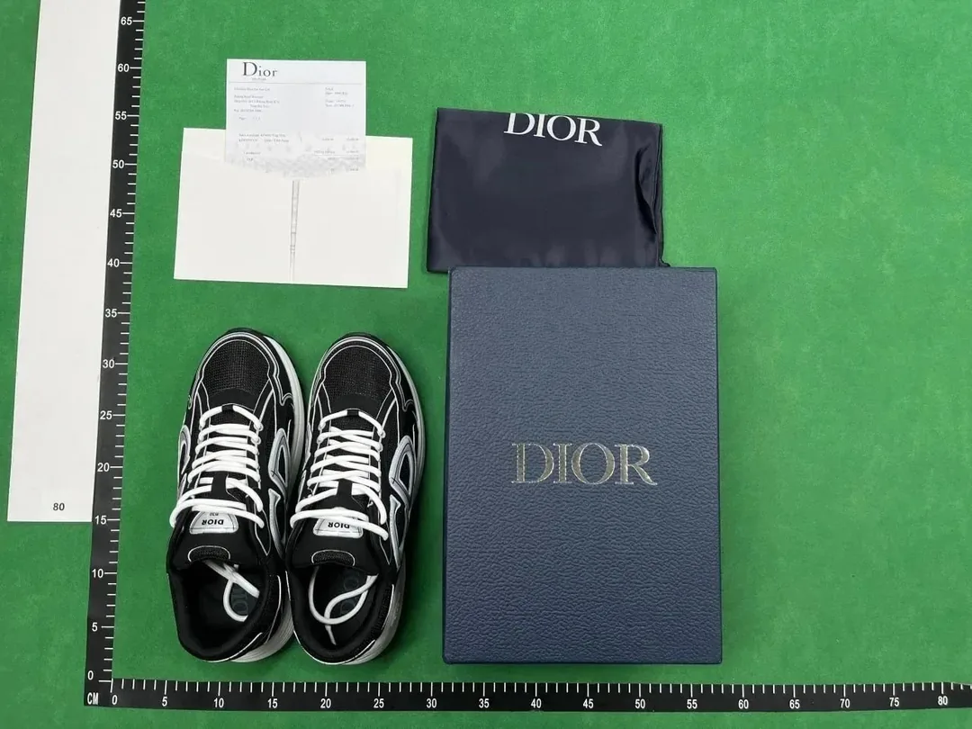Dior B30 B22 Beige Suede Trainers — Photo 9