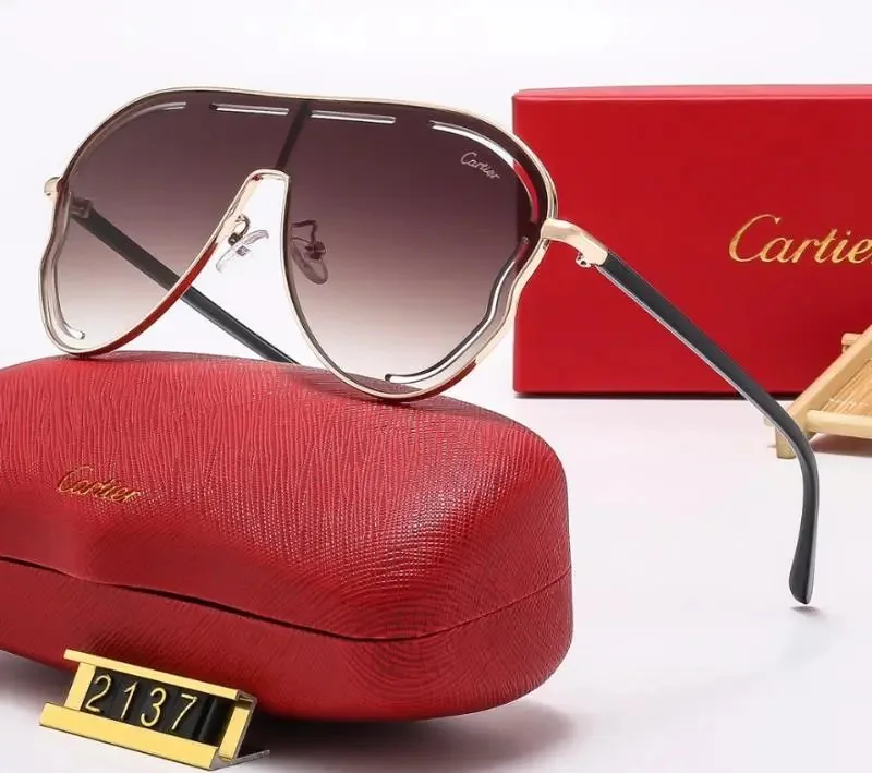 Cartier Rimless Wood Temple Sunglasses — QC