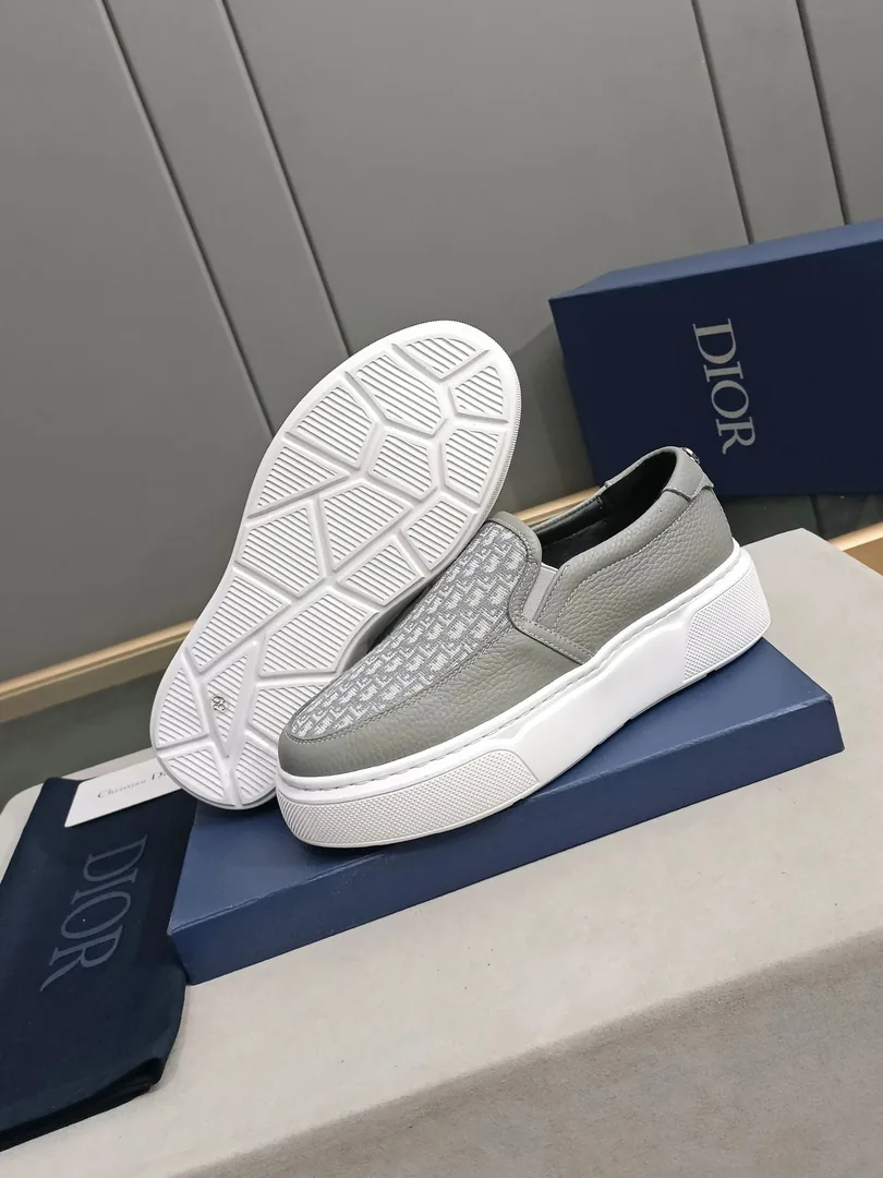 Dior Navy White Sneakers — QC