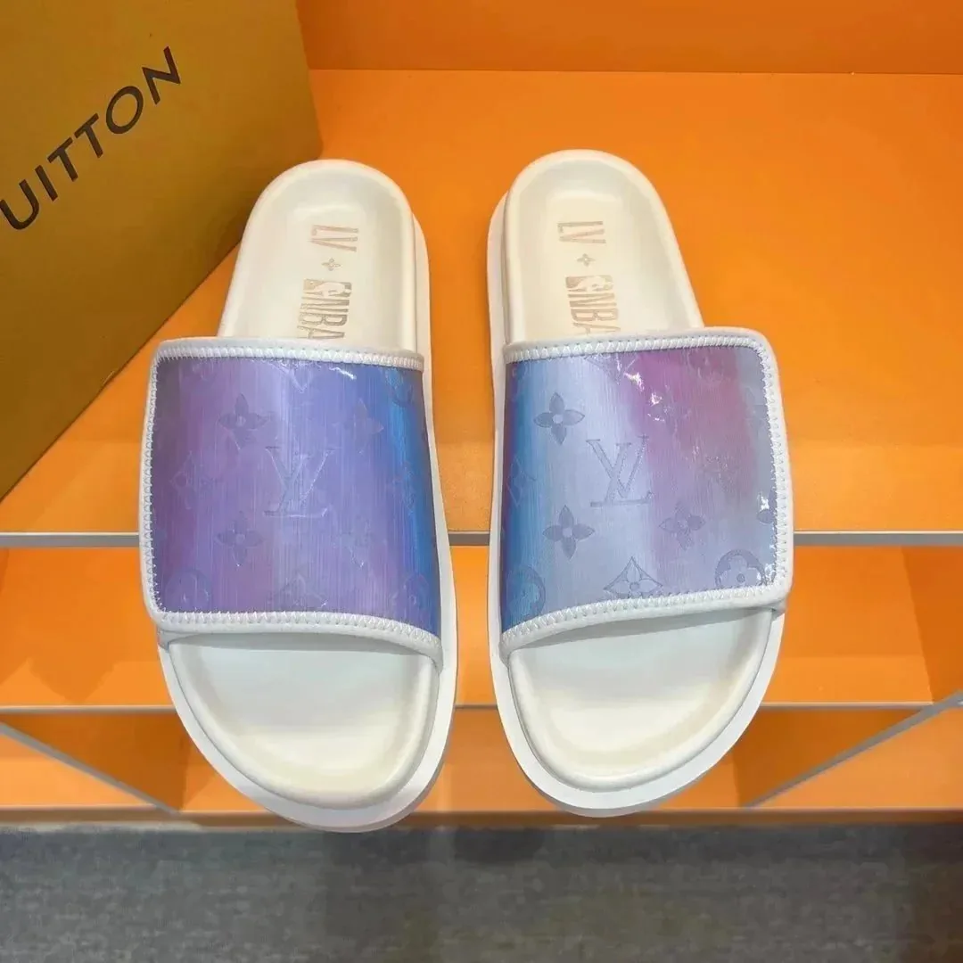 Leather Slides — QC