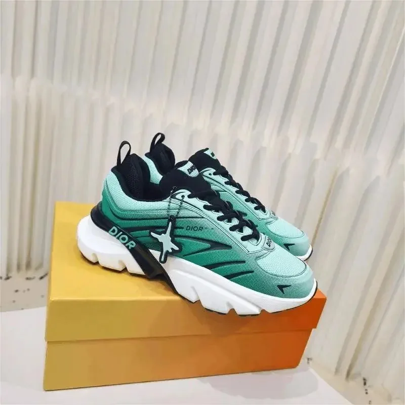 Dior Vibe Silver Running Shoes