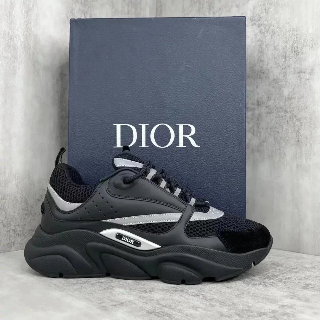 Dior B22 Navy Trainers — QC