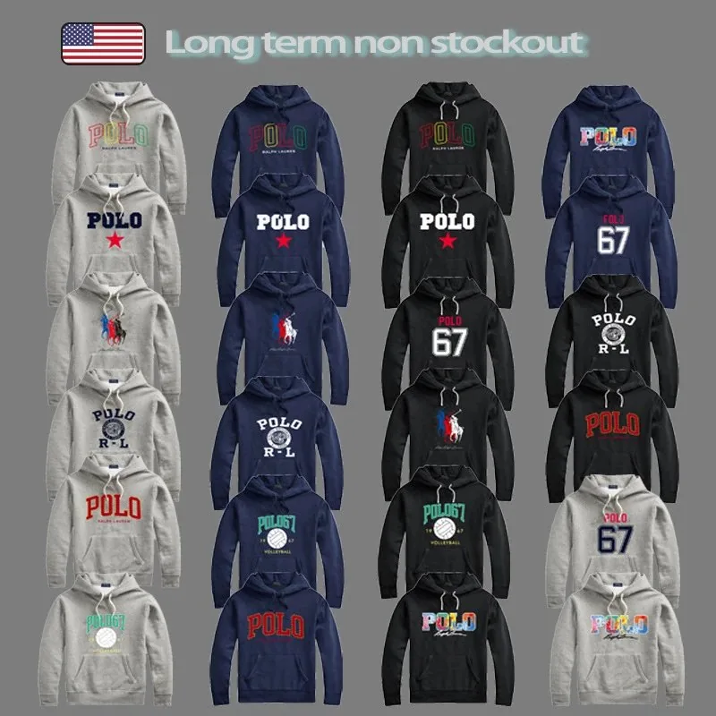 Bear Fleece Pullover Hoodie
