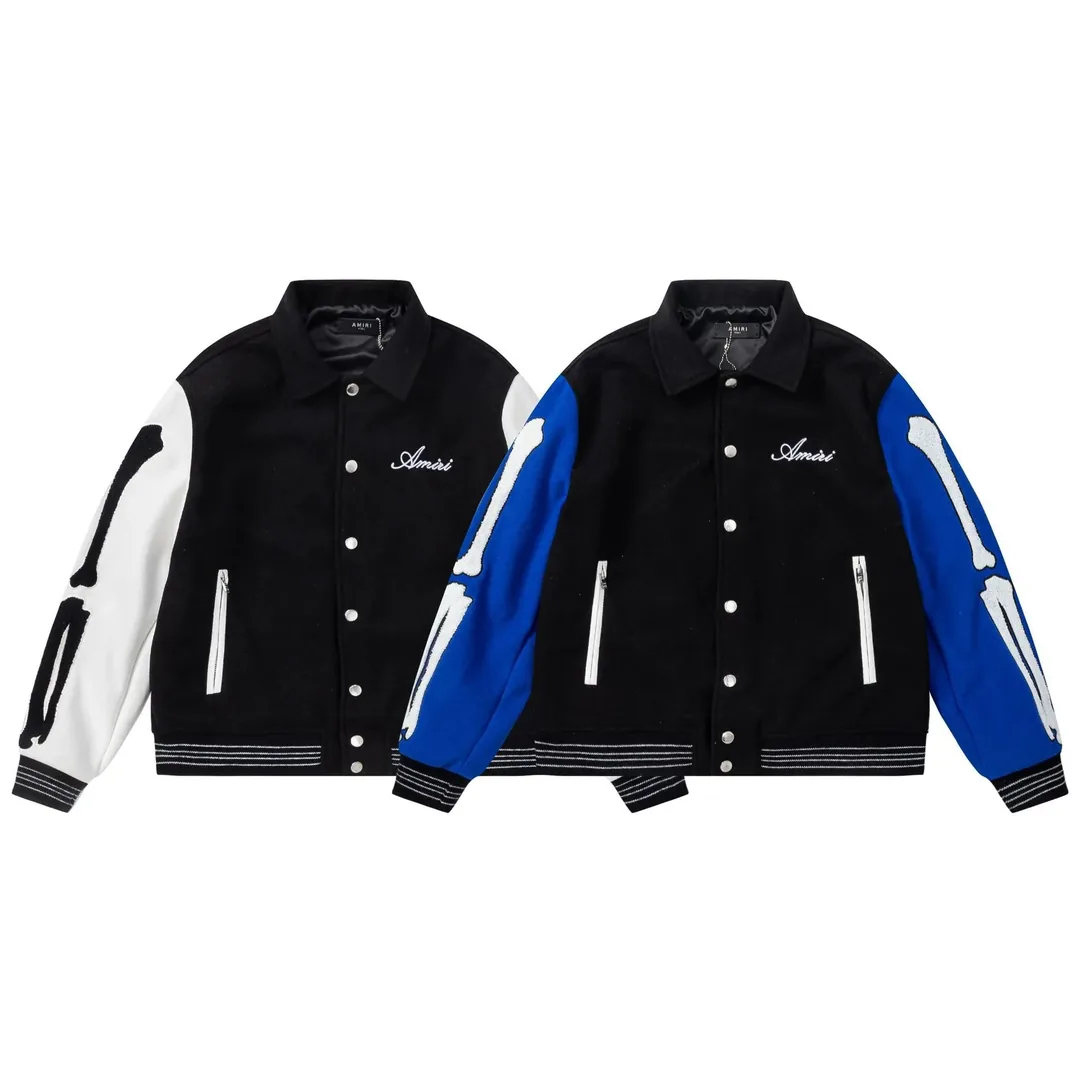 Amiri Embroidered Baseball Jacket