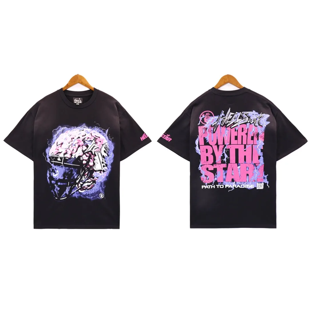 Hellstar Flame Graphic Print T-Shirt Collection — Photo 12