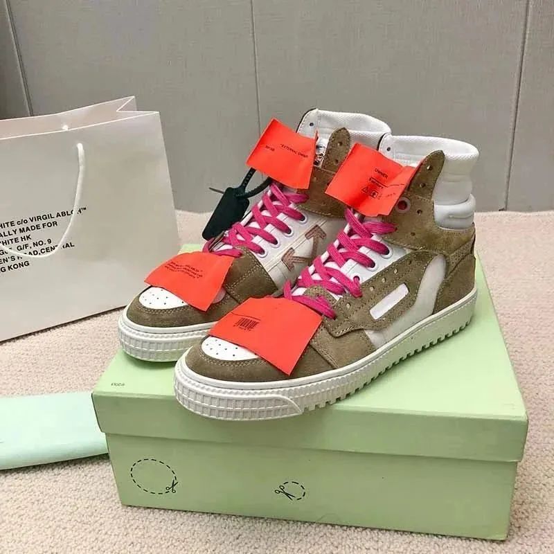 Off-White Off-Court 3.0 White High-Top Lace-Up Sneakers — Photo 15