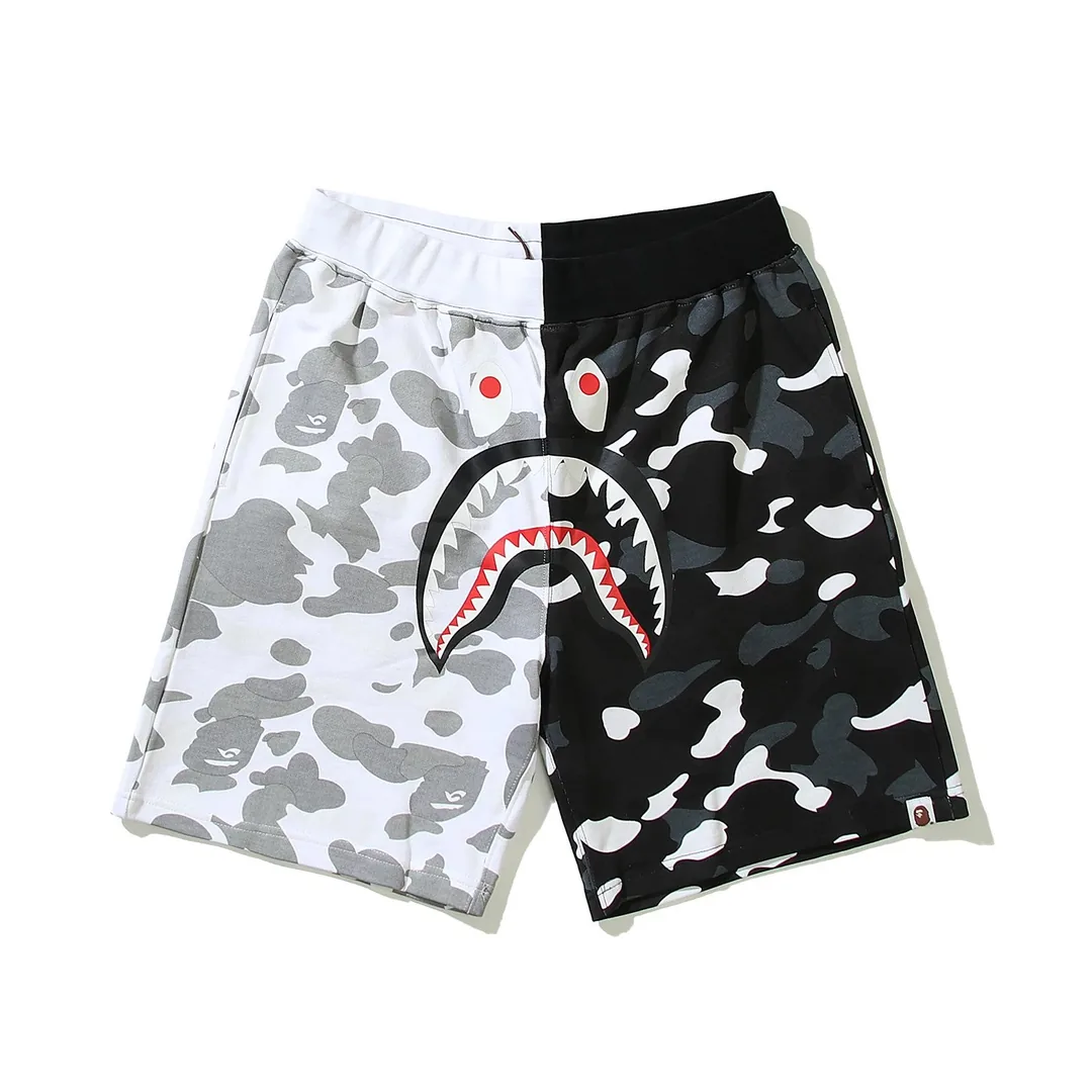 Shark Camo Glow Cotton Shorts — Photo 5