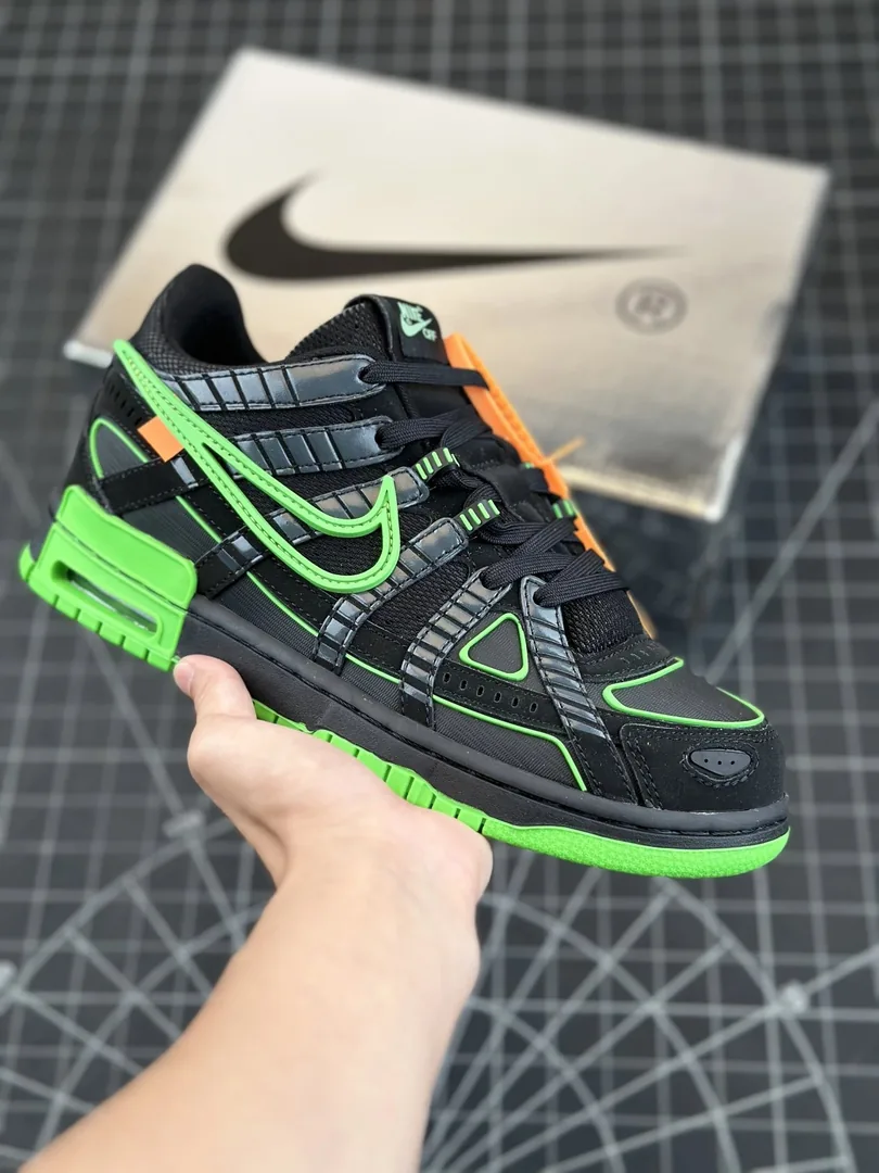 Nike Rubber Dunk (Off-White) Beige Sole Low-Top Sneakers