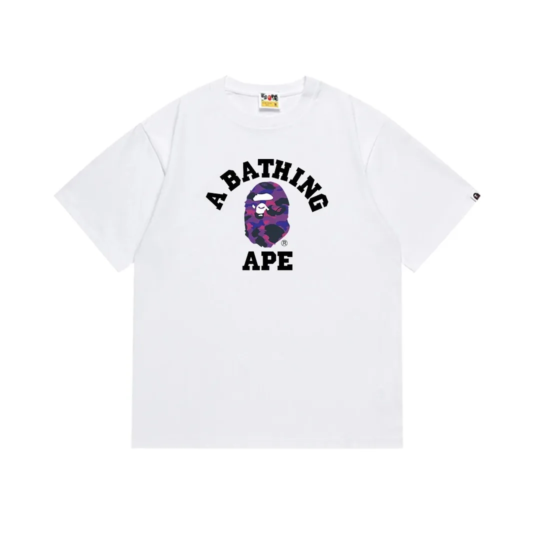 Bape Ape Print Crewneck T-Shirt — Photo 8