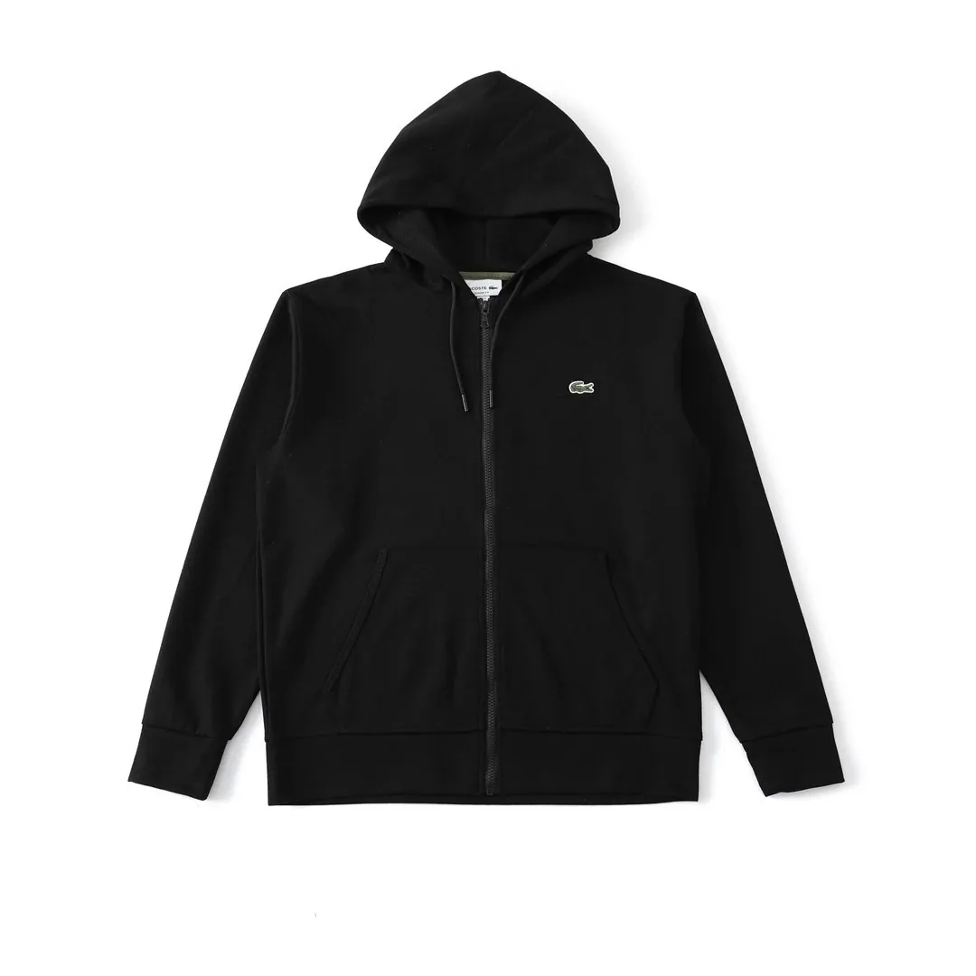 Embroidered Fleece Zip Jacket — QC