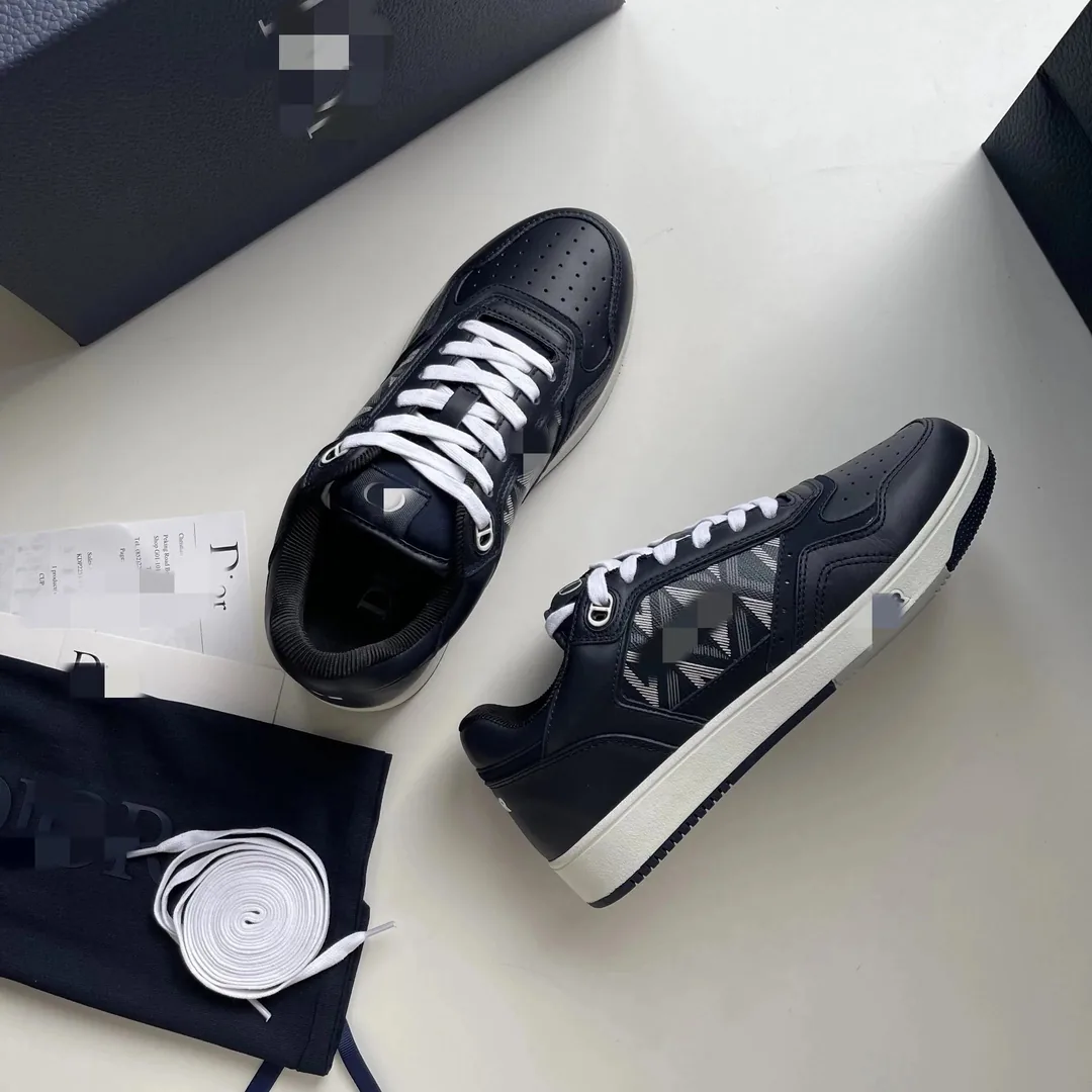 Dior B27 Black Low-Top Sneakers — QC