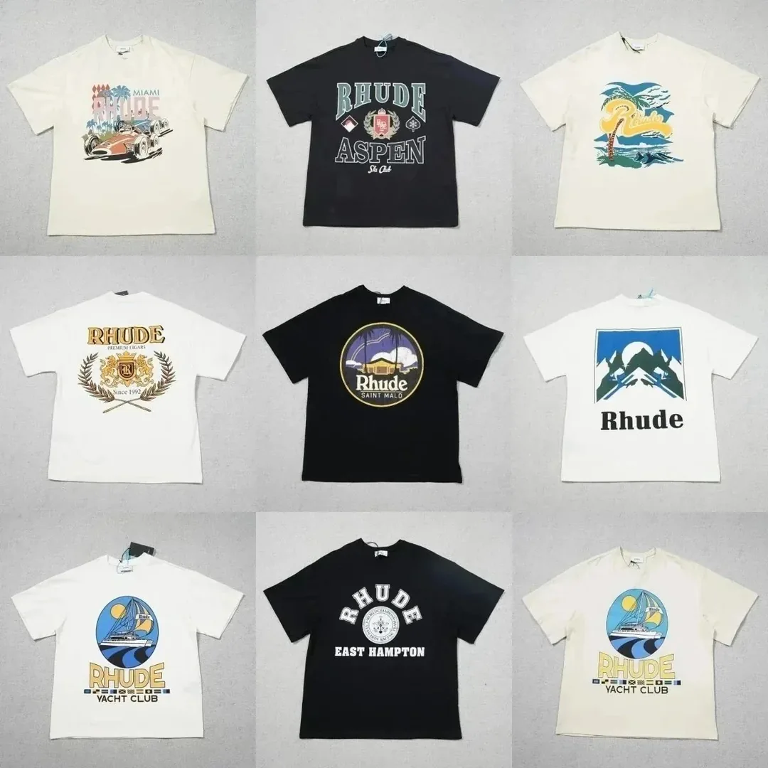 Rhude Graphic Print T-Shirt Collection