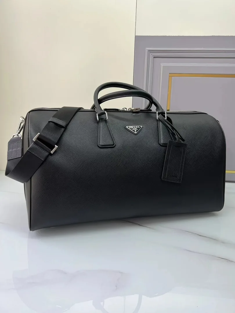 Prada Saffiano Leather Travel Bag — photo 7