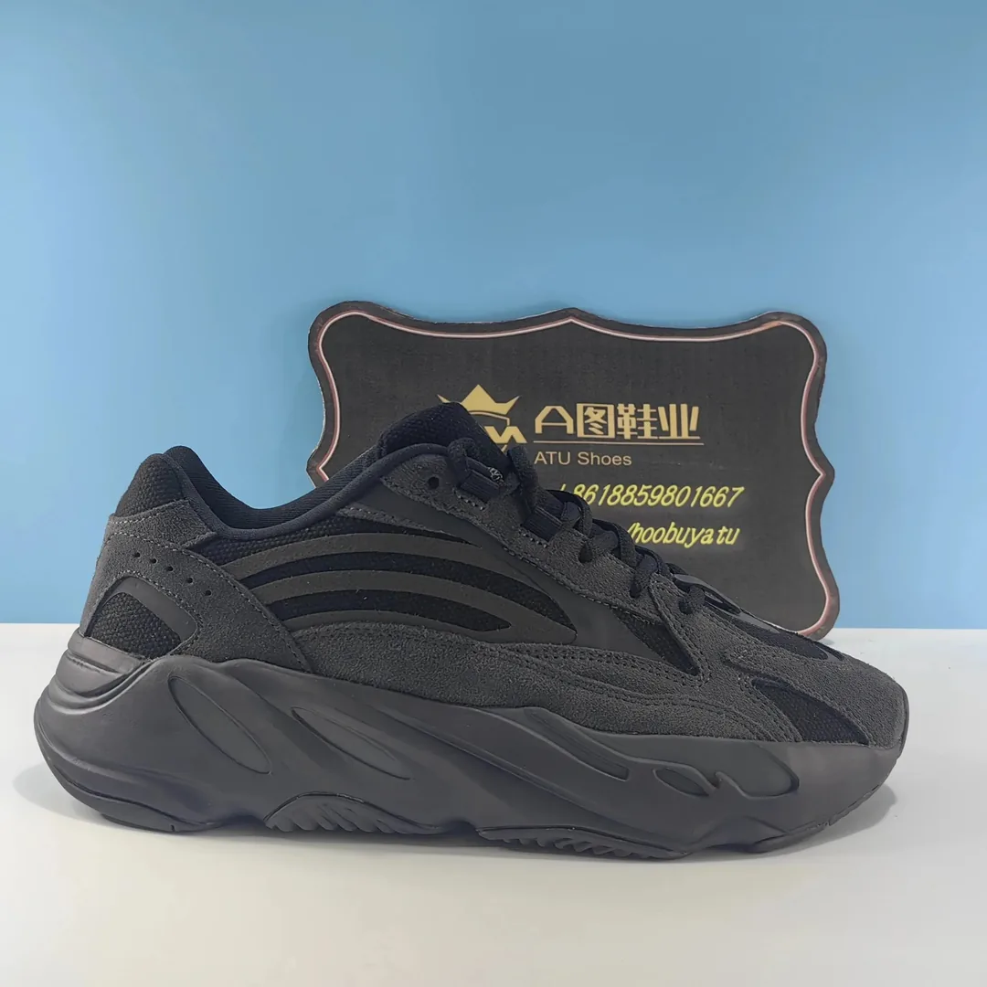 Adidas Yeezy 700 Low-Top Lace-Up Sneakers — Photo 3