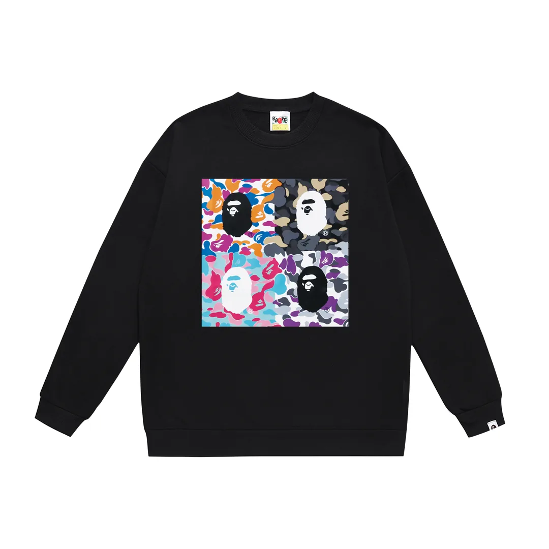 Cotton Print Hoodie — Photo 14