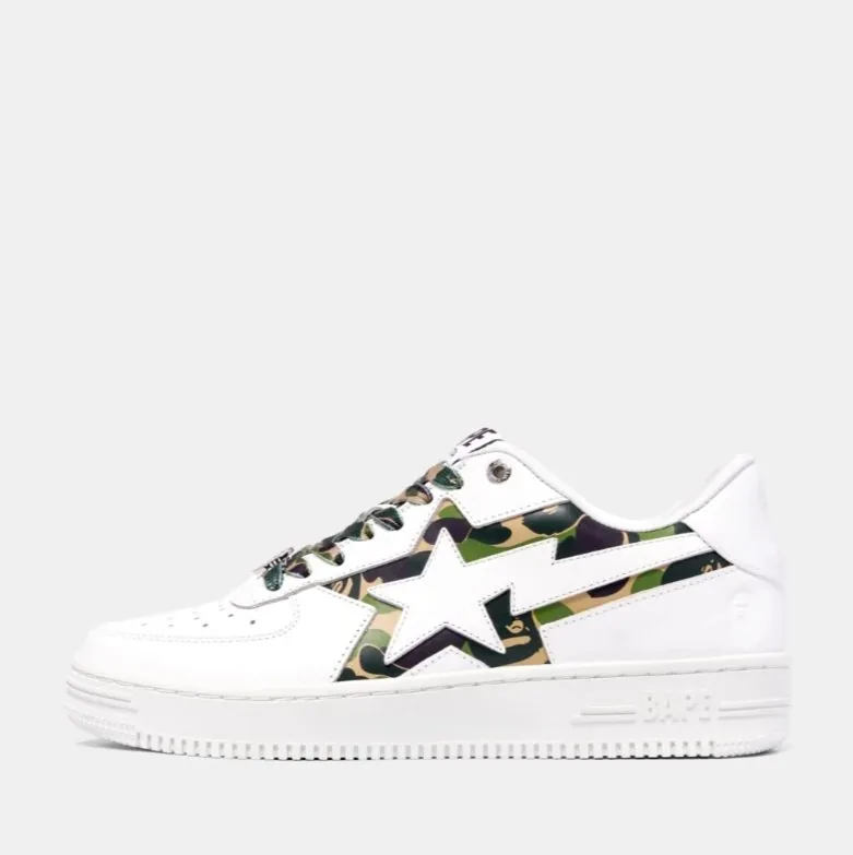 Bape Sta ABC Camo Cutout Sneakers — QC