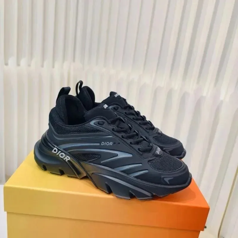 Dior Vibe Silver Running Shoes — QC