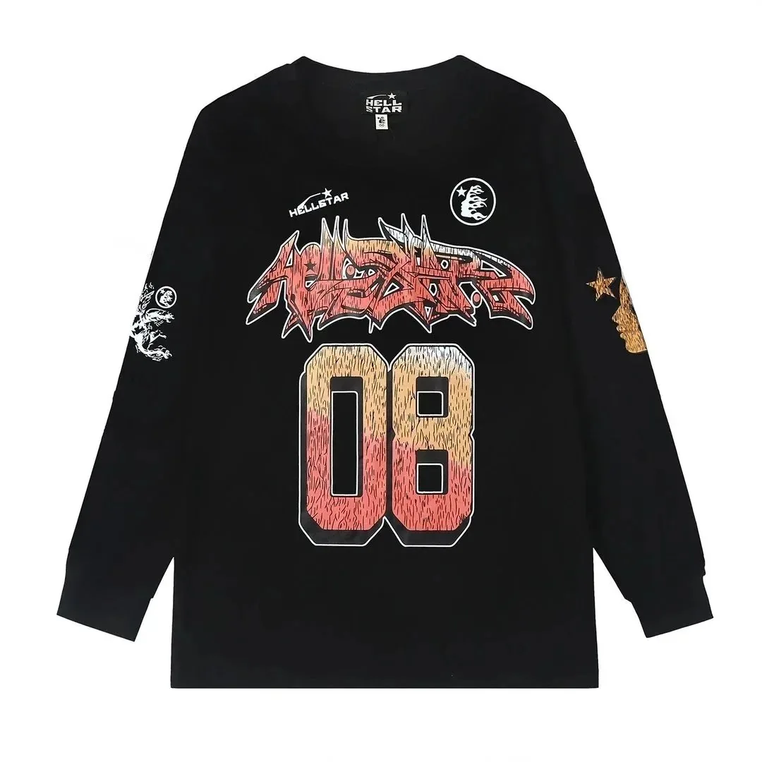 Hellstar Graphic Long Sleeve T-Shirt Collection — QC