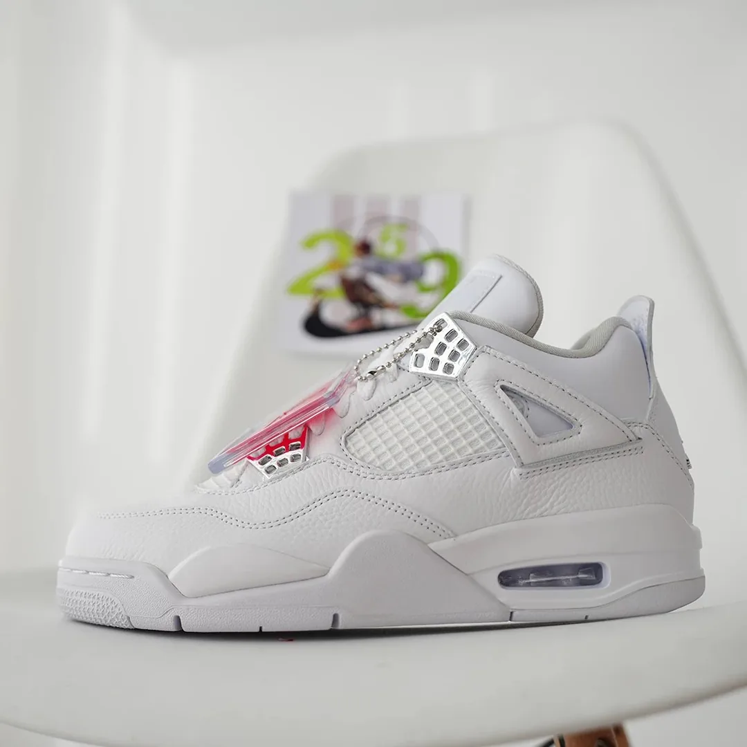Jordan 4 Grey Basic Trainers — QC
