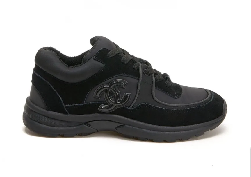 Chanel Black Sneakers — Photo 2