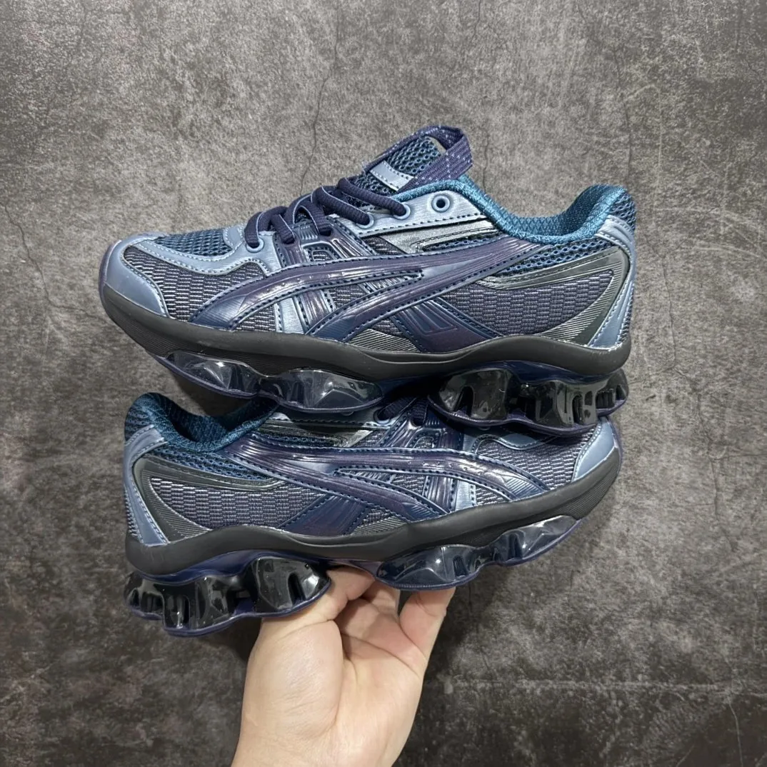 Asics Gel-Kinsei Brown Kinetic Leather Loafers — QC