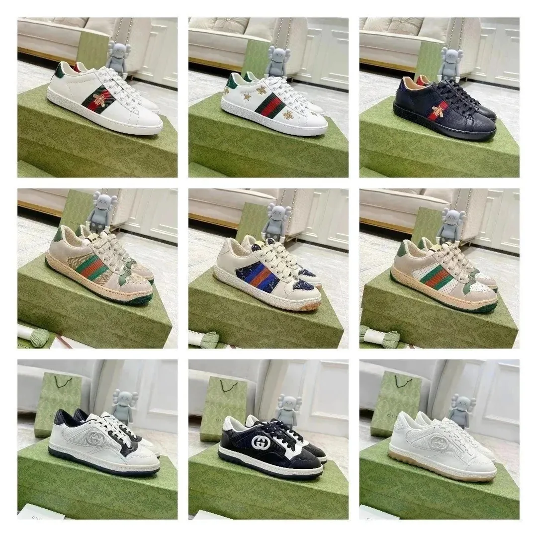 Gucci Ace Louis Vuitton Grey White Sneakers