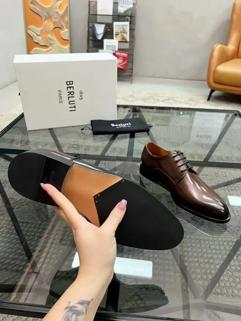 Berluti Custom Leather Dress Shoes — QC