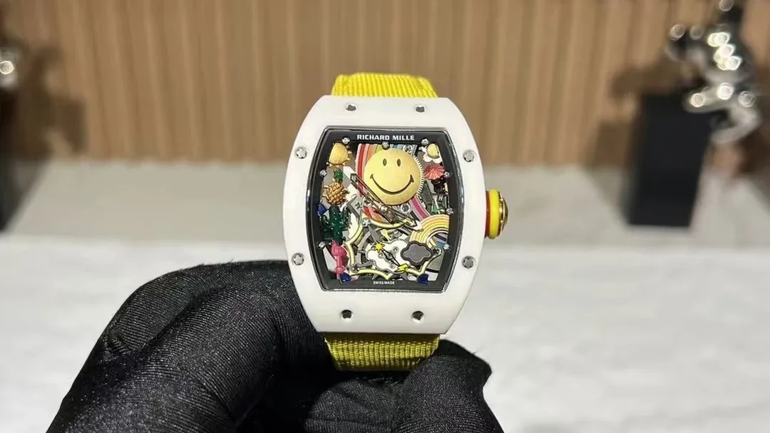 Skeleton Smiley Barrel Watch — Photo 2