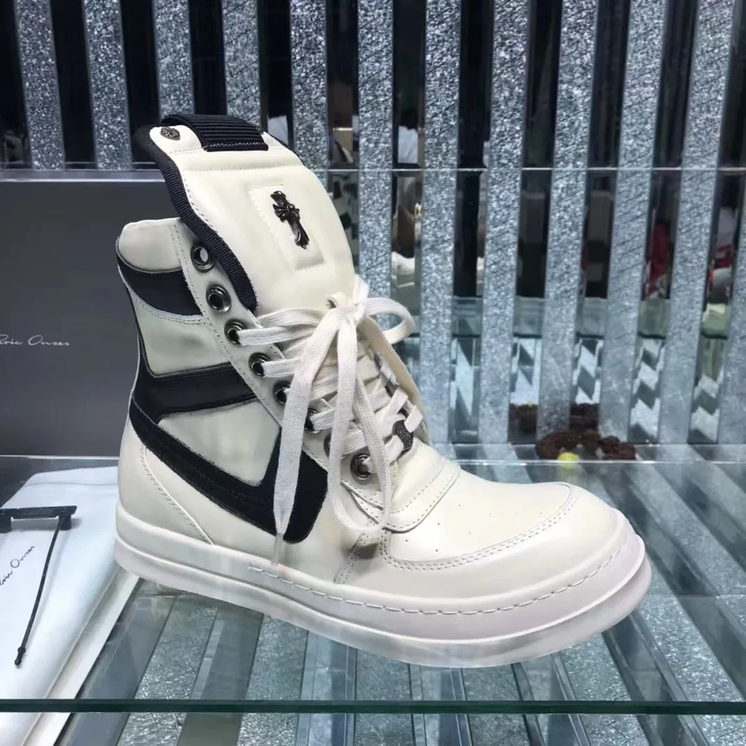 Chrome Hearts White Collab High-Top Sneakers — photo 5