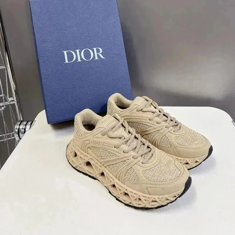 Dior B35 White Trainers — QC