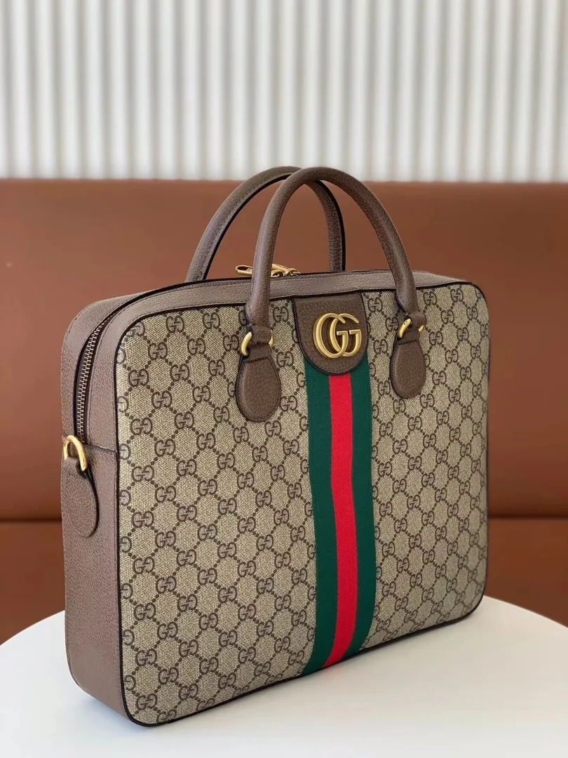 Gucci Leather Briefcase — photo 2