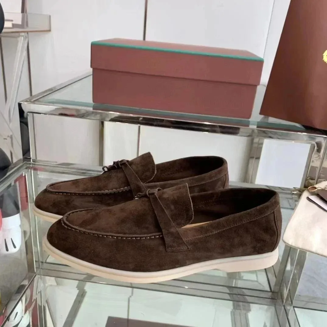 Loro Piana Summer Walk Dior B34 Beige Loafers — QC