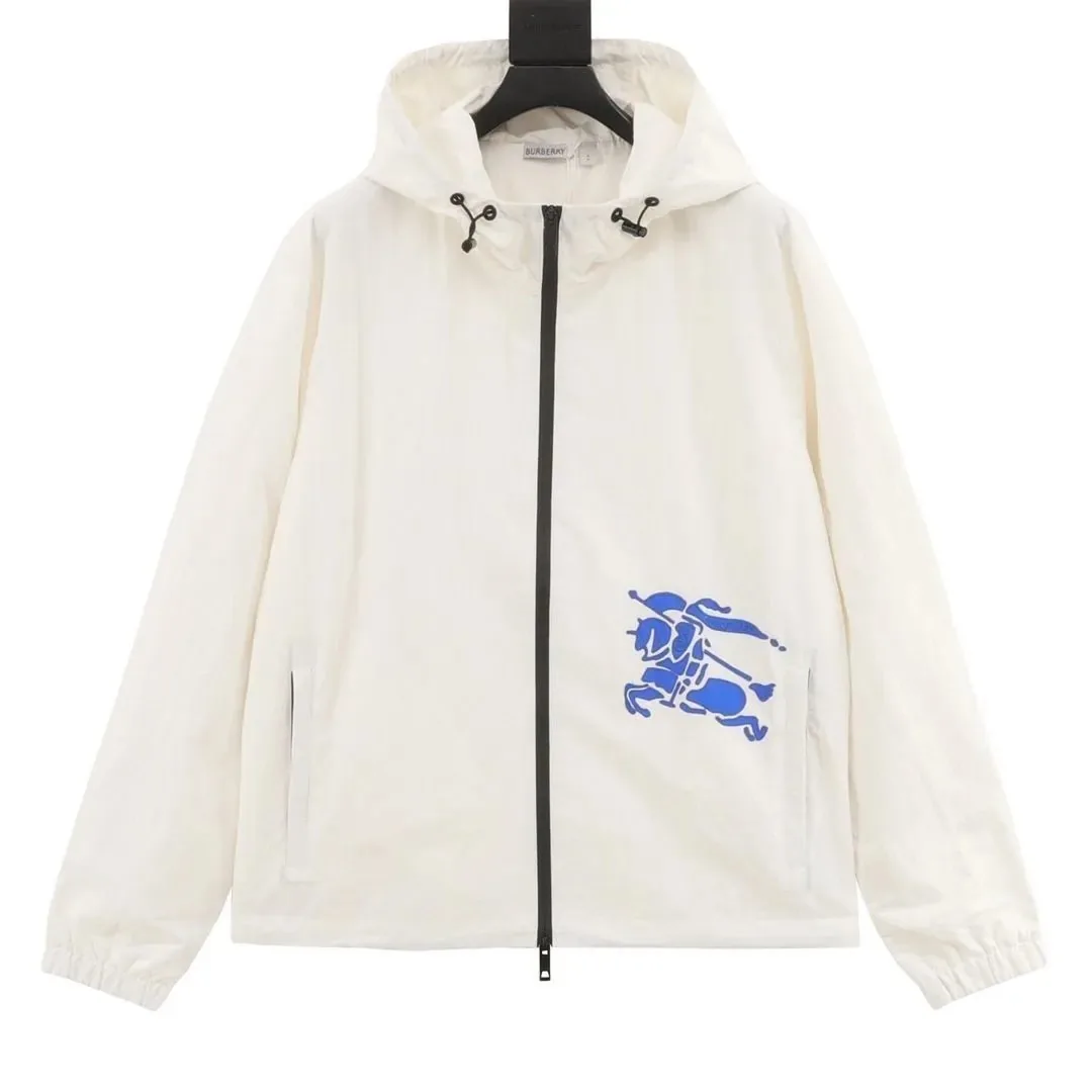 Print Hooded Sun-Protection Jacket
