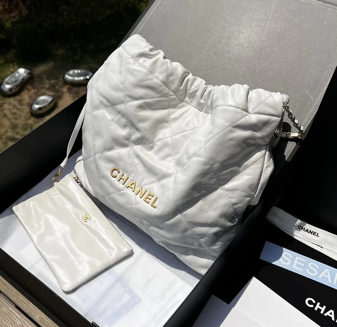 Chanel Full-Grain Leather Sneakers — Photo 12