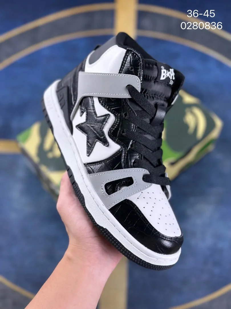 Bape Sta Tie-Dye SK8 Skate Shoes — QC