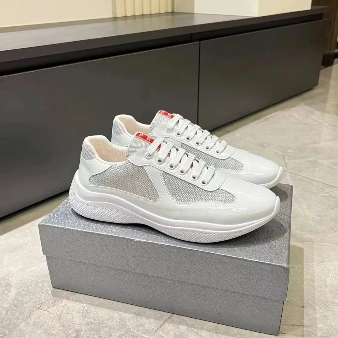 Dior B23 Grey Knit Cup-Sole Sneakers — Photo 4