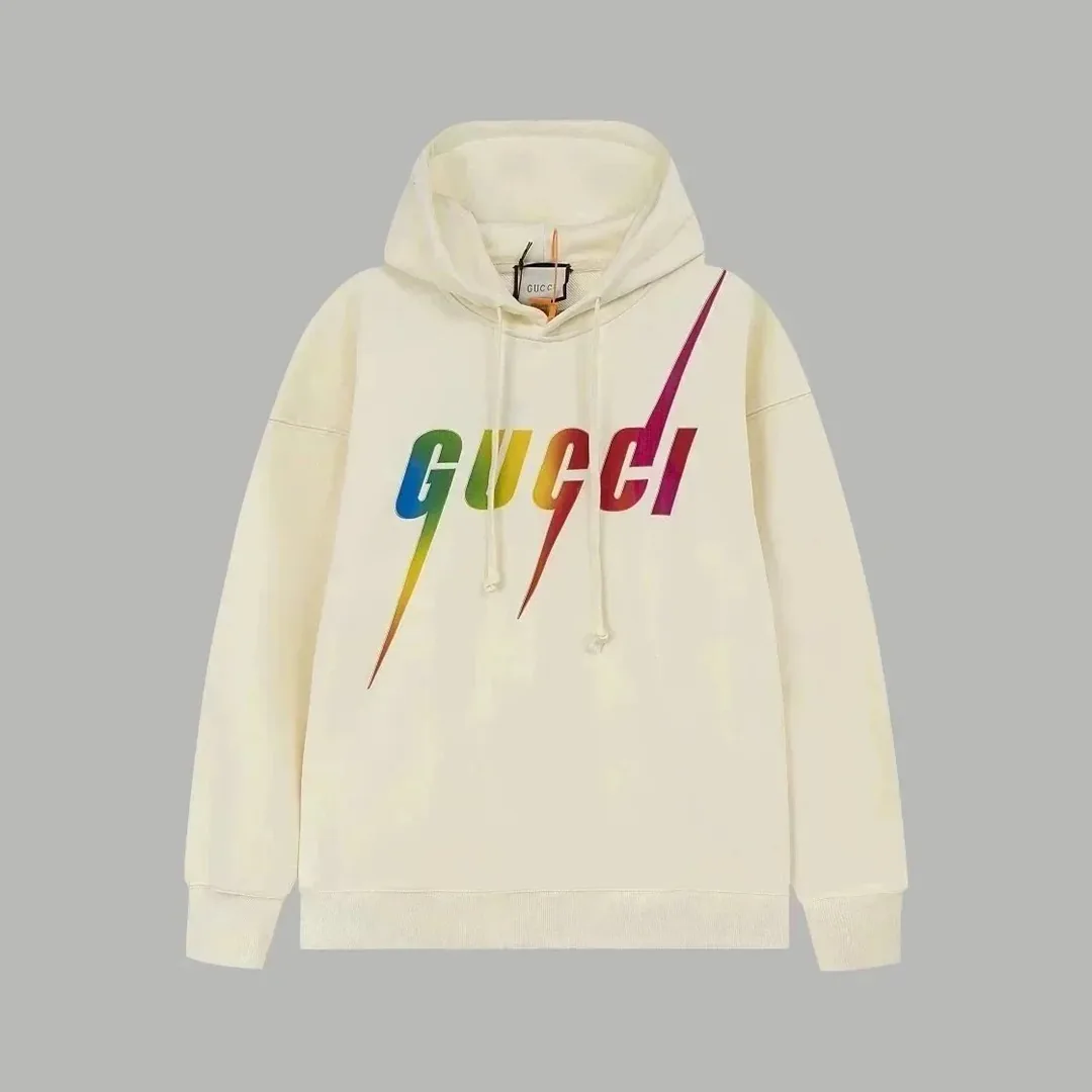 Gucci Rainbow Logo Hoodie — QC