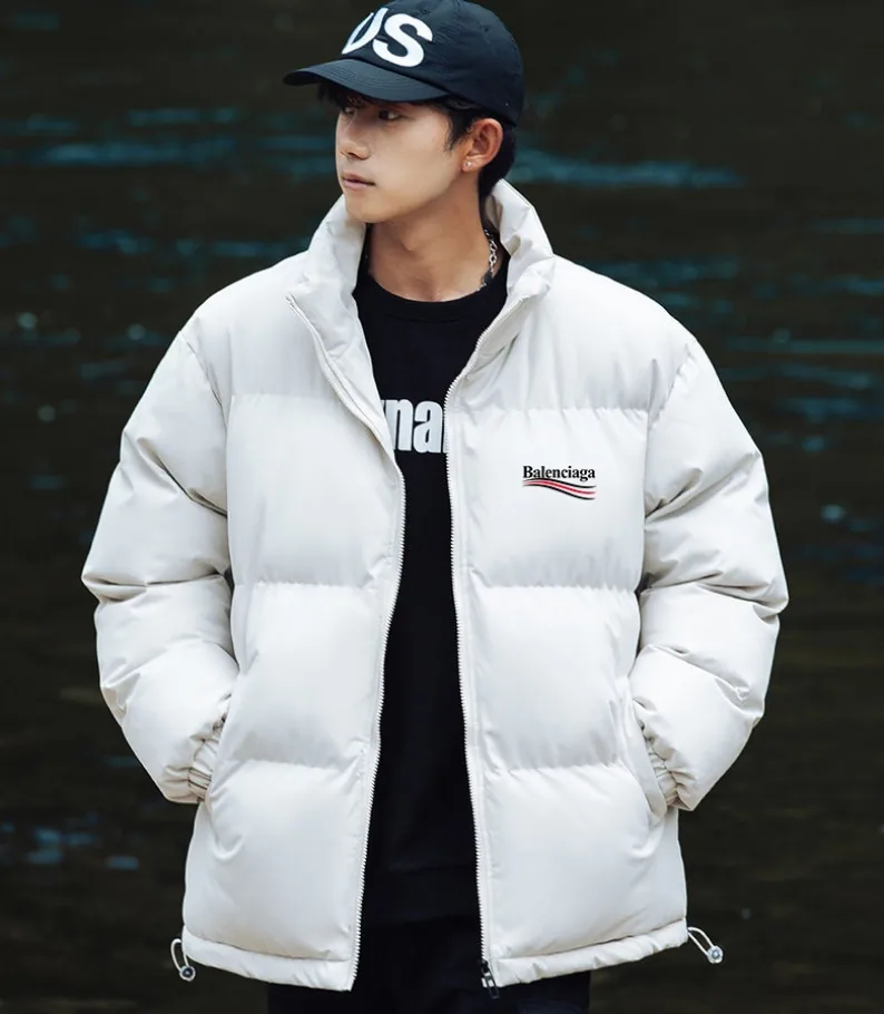 Balenciaga Campaign Logo Down Puffer Jacket