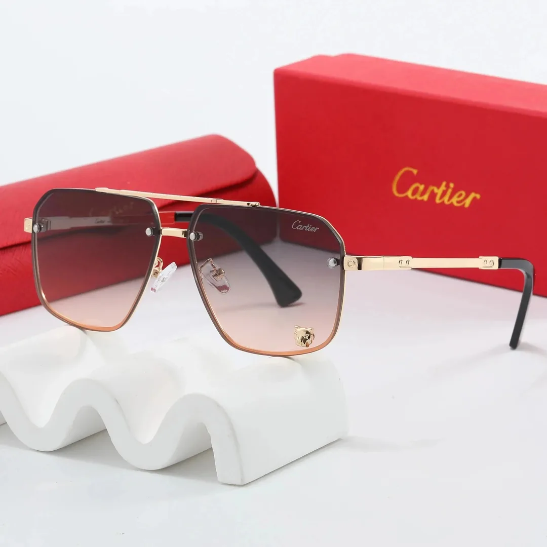Cartier Metal Frame Sunglasses Collection — Photo 5