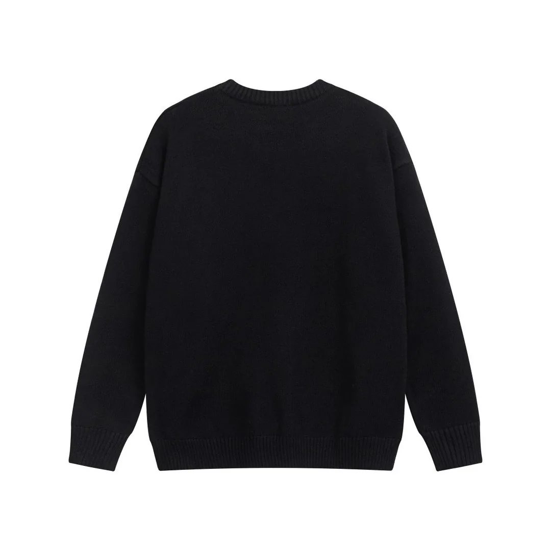 Amiri Embroidered Crewneck Wool Sweater — Zdjęcie 3