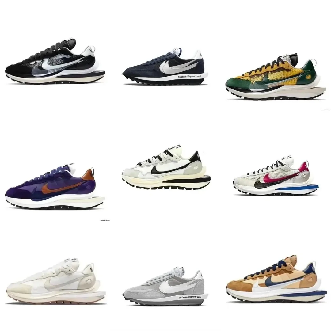 Nike Sacai LDWaffle Multicolor Low-Top Trainers