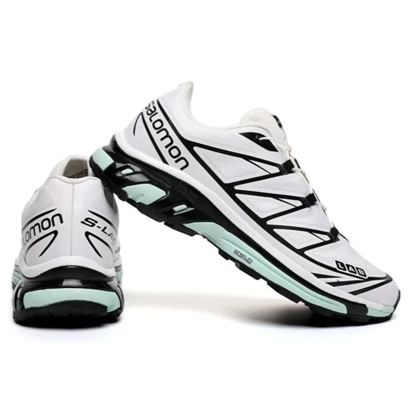 Salomon XT-6 Grey Lightweight Hiking Shoes — Photo 15