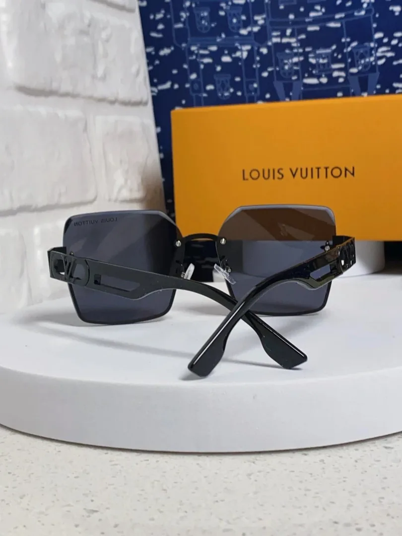 Gold Irregular Metal Sunglasses — QC