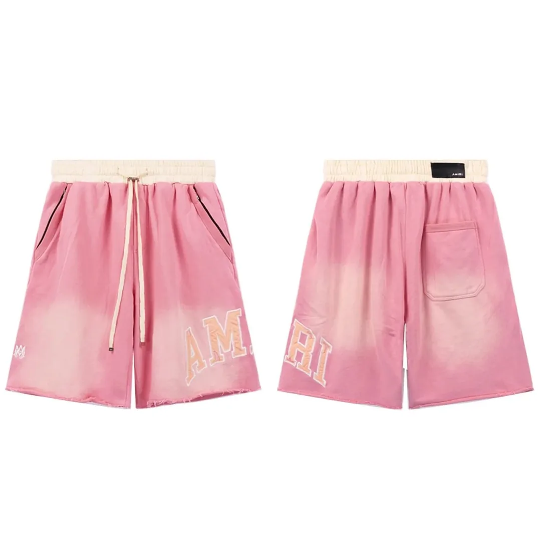 Amiri Letter Patch Tee Shorts Set — QC