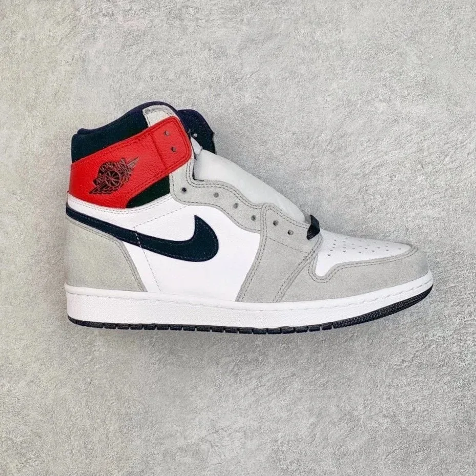 Air Jordan 1 White Sneakers — Photo 6